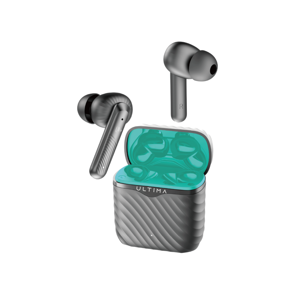[TWS192-CY] Ultima Atom 192 Pro | App Support |120H Playtime | Quad Mic ENC | Game Mode (Low Latency 60Ms) | 5 Mins Charge= 100 Min Playtime | Insta Wake'N Pair | Bluetooth 5.4 | Crystal Bionic Sound