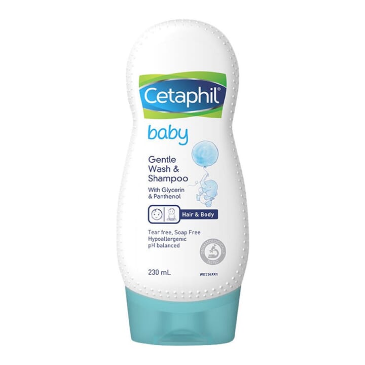 [Ceta..23] Cetaphl Baby Gentle Wash & Shampoo 200 Ml