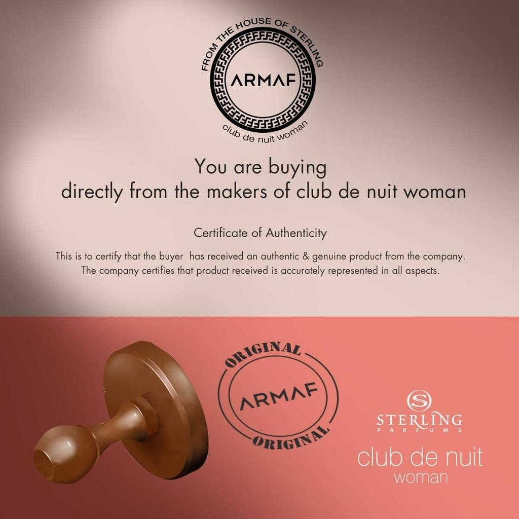 Armaf Club De Nuit Edp WOMEN 105ml