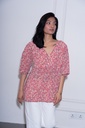 BASEMARK FLORAL TOP FOR WOMEN