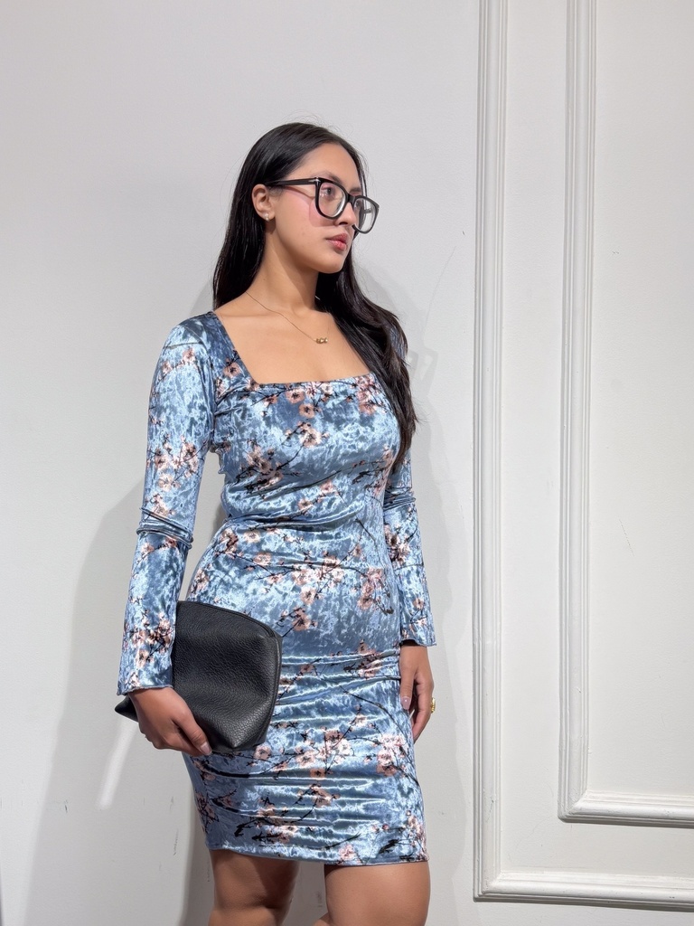 BASEMARK VELVET BODYCONE FOR WOMEN